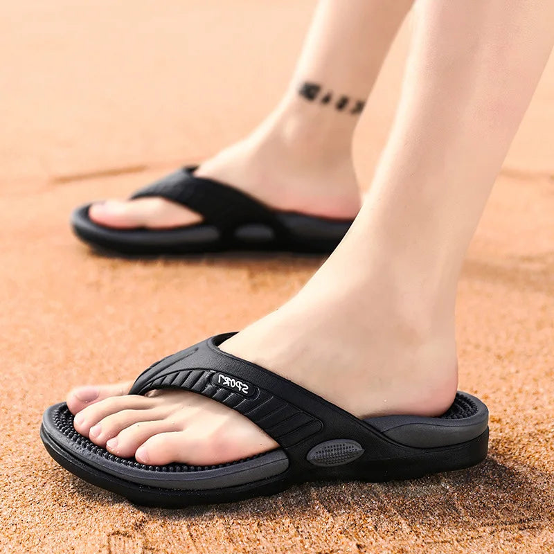Men Beach Flip-flops Summer Slippers