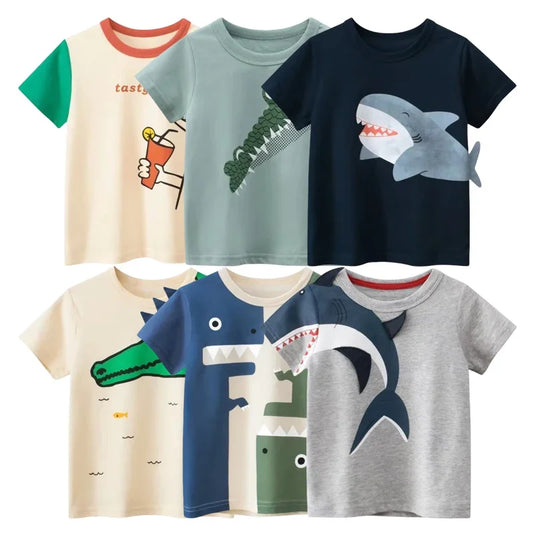 Summer Brand New Cartoon Print T Shirt