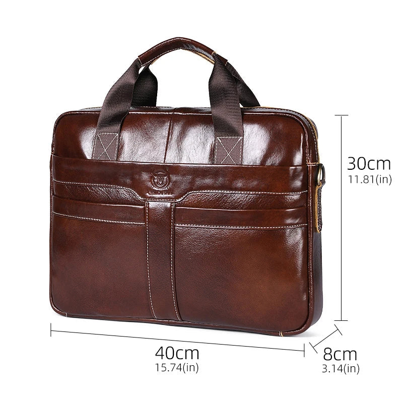 Herren Laptop Aktentasche Aktentasche Arbeit Business Reisetasche