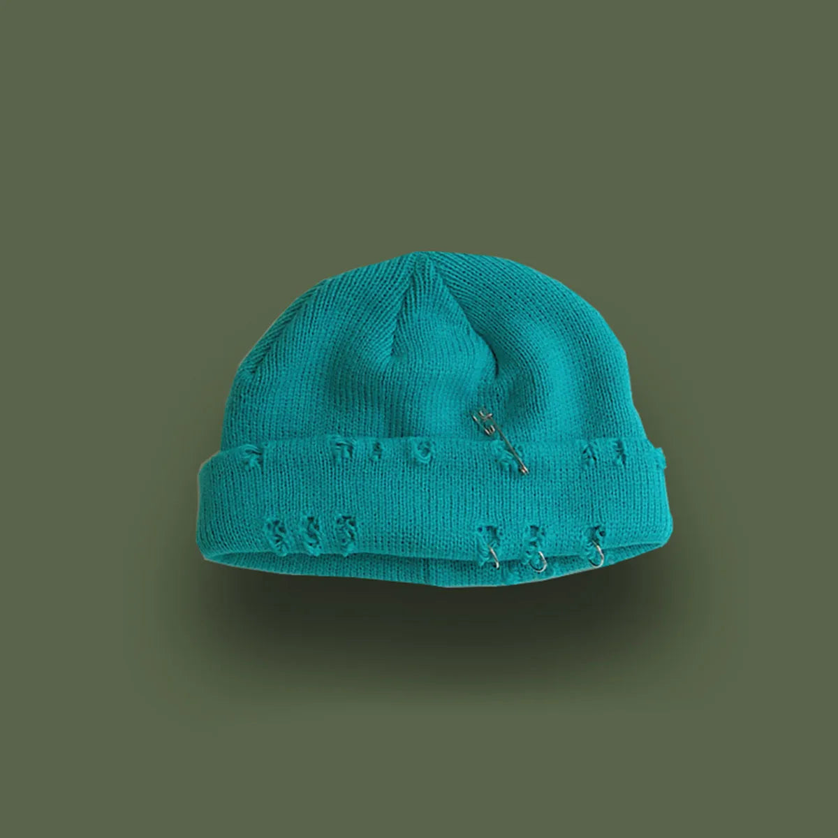 Damenmode, warme, dicke Gorro-Hip-Hop-Kappe