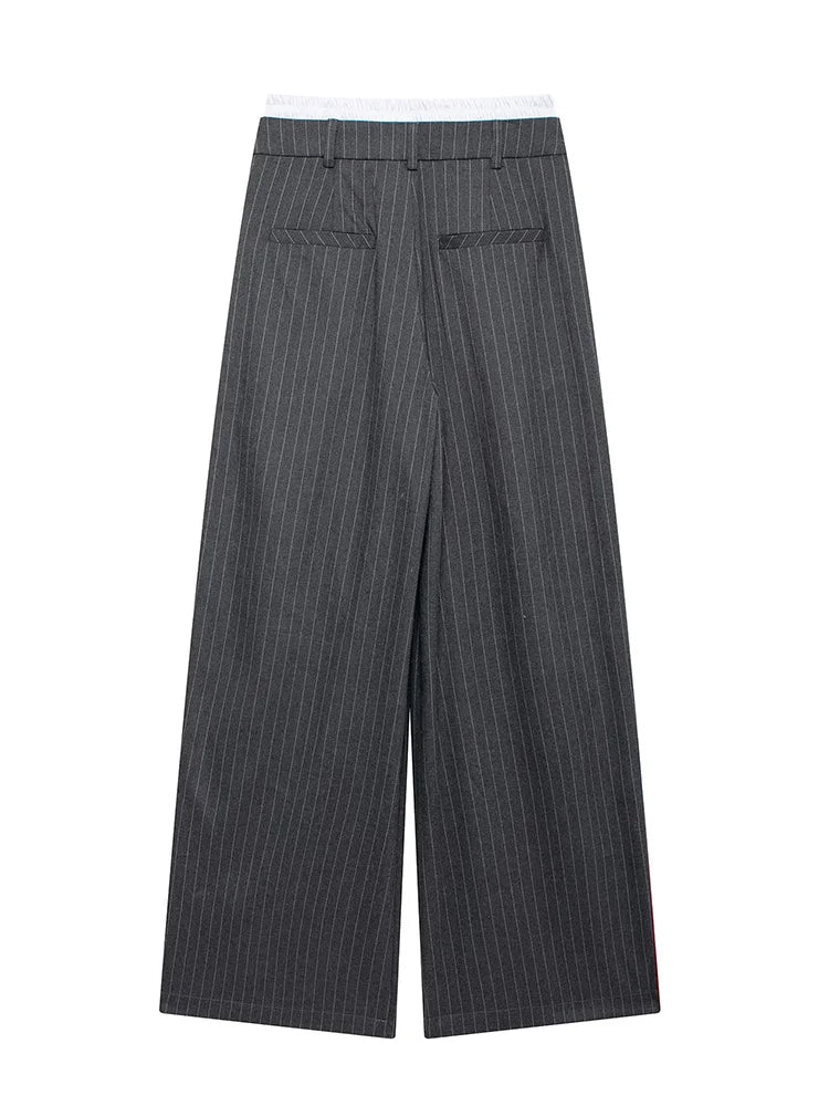 TRAF 2024 Herbst Damen Hose mit weitem Bein