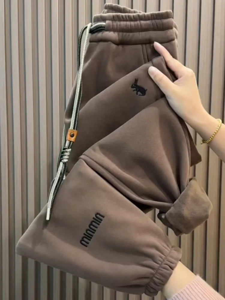 Herbst Winter Koreanische Lose Beiläufige Haremshose Mit Hoher Taille