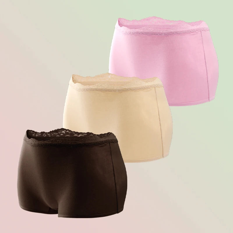 New Seamless Large Size Boyshorts Low Waist Lingerie