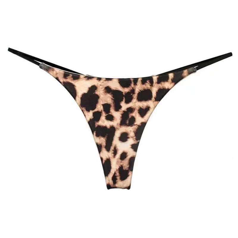 Women Fashion Pure Color Thong Breathable Thin Comfortable Panties