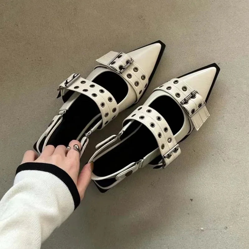 Women's Pumps Rivet Street Style Medium Heel