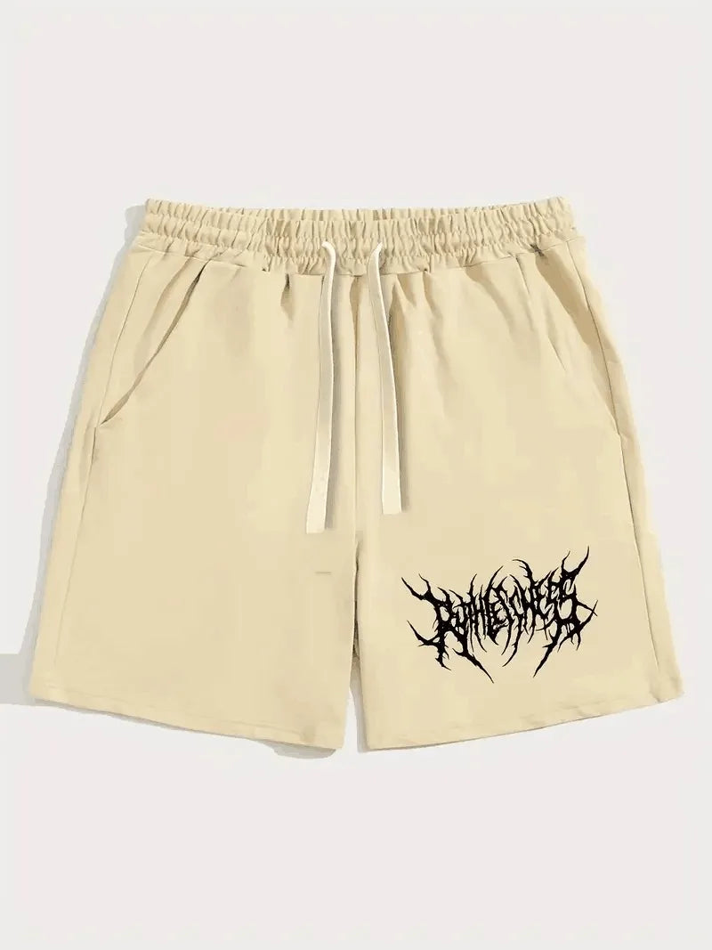 New Cotton Men's Street Style Simple Trendy Casual Shorts